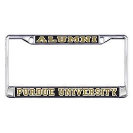 Purdue Plate_Frame (Domed Purdue Alumni Plate FRAM (18548))