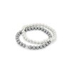 Amor Women's Bracelet 18 cm 925 Silver Rhodium-Plated Zirconia White