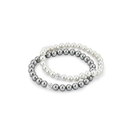 Amor Women's Bracelet 18 cm 925 Silver Rhodium-Plated Zirconia White 2016404