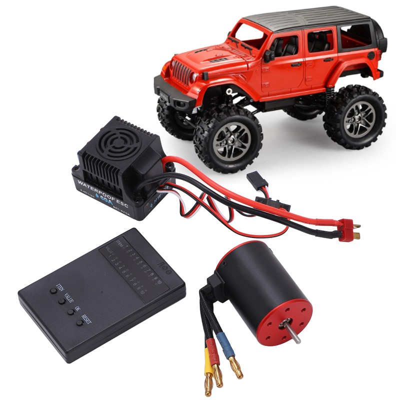 RC Brushless 60A ESC Combo Kit with 3650 4300KV Motor