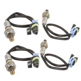 Maxfavor O2 Oxygen Sensor Fit for 2001 2002 Chevy Express 3500 GMC Savana 3500 8.1L, for 2000 Chevy C2500/C3500/K3500 Truck GMC C2500/C3500 Pickup V8 7.4L Upstream Downstream 02 Sensor 234-4103 x4