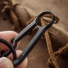 Keychain Bottle Opener, Carabiner Key Chain Clip Hook with Key