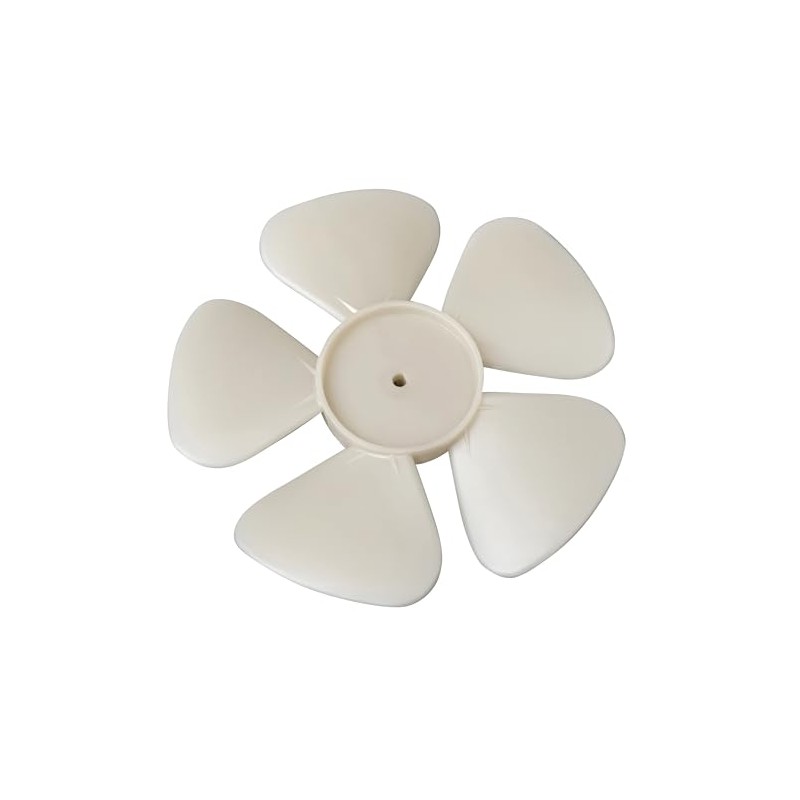 Supco Plastic Fan 5 Blade, 6 5/8" Diameter, 7/32" Shaft,