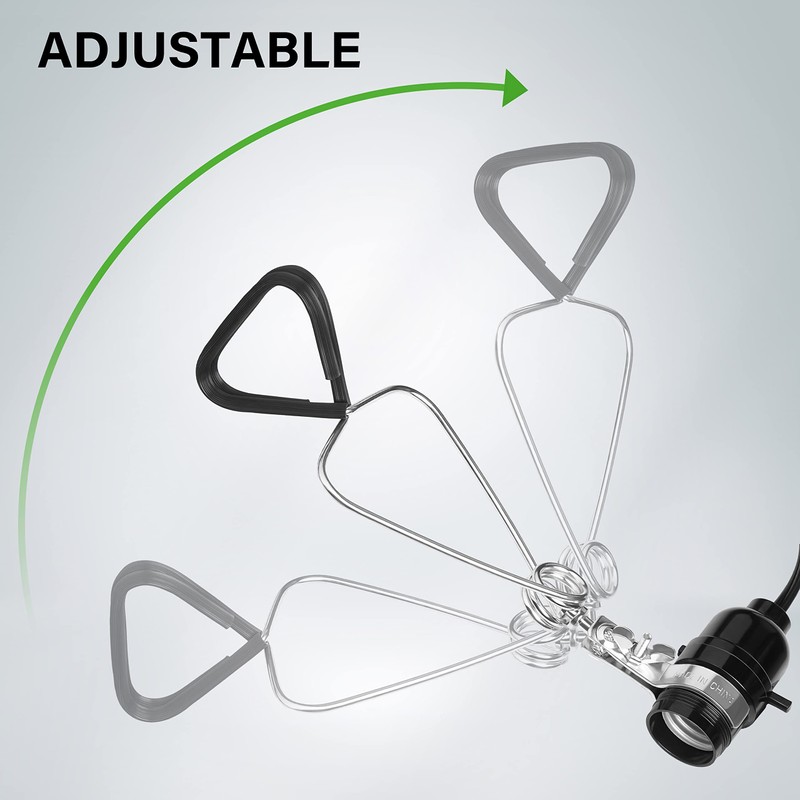 Simple Deluxe E26 Clamp Light Socket, Suit for Max 150