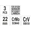 Yato yt-1752 – Tube Set and Oxygen Sensor 7/8 "