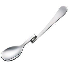 KitchenCraft Jam Spoon for Jars, Stainless Steel, 15 cm, Silver