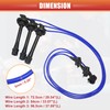 ACROPIX Car Spark Plug Coil Wire Ignition Coil Harness Cable
