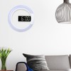 Innovative Modern Style LED Wall Clock Home Decoration with Alarm