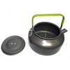 Ecent Portable Aluminium Camping Kettle Kettle Teapot Coffee Pot for
