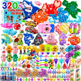 320 PCS Party Favor for Kids, Goodie Bags Stuffers, Treasure Box Toys, Prize Box Toys for Kids Bulk, Pinata Fillers, Small Prizes for Classroom , Treasure Chest for Students Rewards