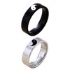 SAFIGLE 2sets 2pcs Couple Rings Decorative Tai Chi Gossip Sign