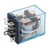 10Pcs Coil Power Relay Small Intermediate Electromagnetic 8 Pin 2