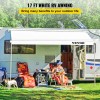 Vevor Toldo Para Autocaravana Tela De Repuesto 17pies Blanco