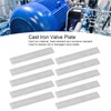 Caiqinlen 10pcs Piston Compressor Valve Plates Standard Size Air Compressor