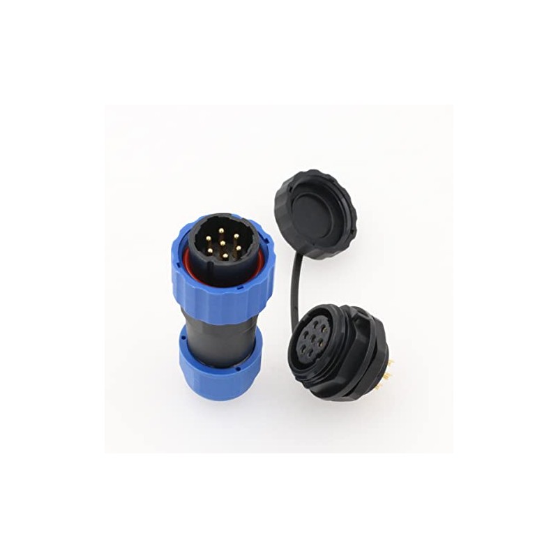 SZRMCC SD20 Waterproof Connectors 7 Pin 10A Panel Mount Circular