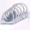 Pack of 2 M8 Pipe Clamp Diameter 52-80 mm Special