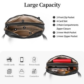 Amxnx Belt Bag for Women Fanny Pack Crossbody with Adjustable Strap Fashion Leather Waist Packs