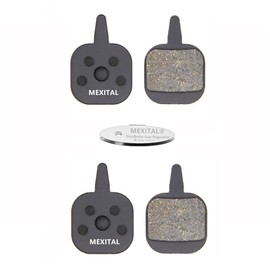 MEXITAL 2 pairs Disc Brake Pads fit Tektro IO/Novela/Aquila/Old Gemini/Hydraulic/Mechanical N11.11 15-2