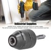 1/2in ‑20UNF 2‑13MM Chuck Drilling Adapter Converter Carbon Steel Hardware
