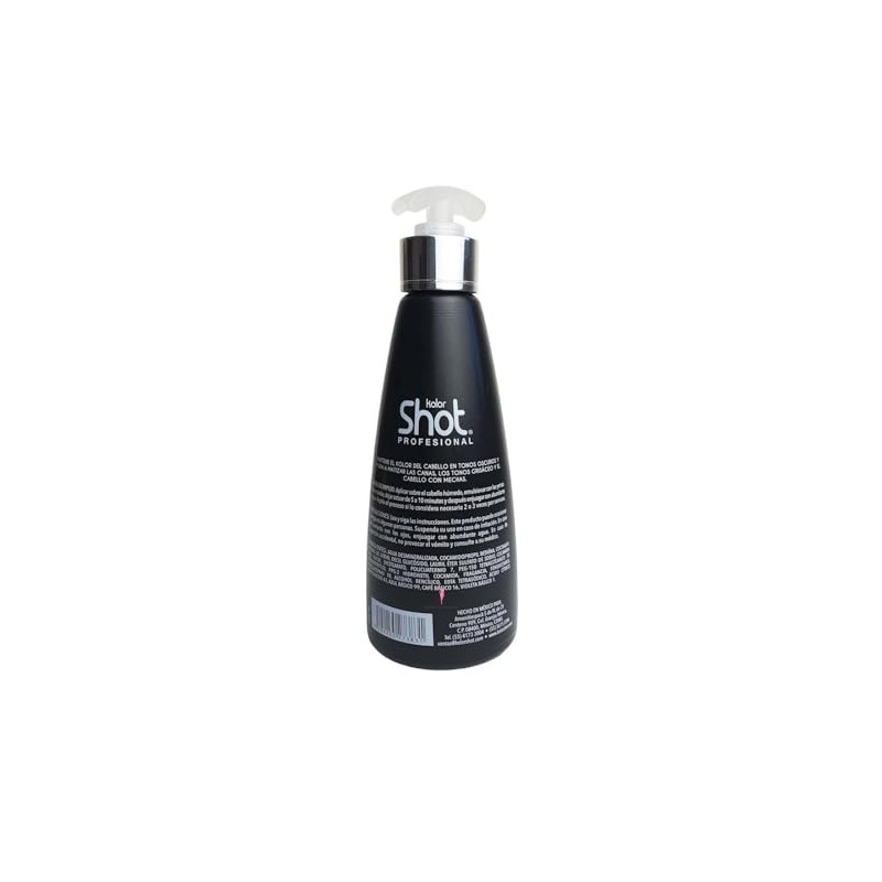 Kolor Shot Shampoo Matizador Negro Platina para Canas e Intensifica