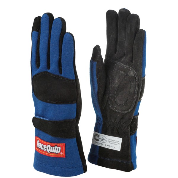 RaceQuip Race Gloves 355 Series 2 Layer Nomex SFI 3.3/5