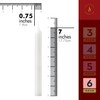 Lerner White Household Candlesticks, Pack of 50 | 6-Hour Burning