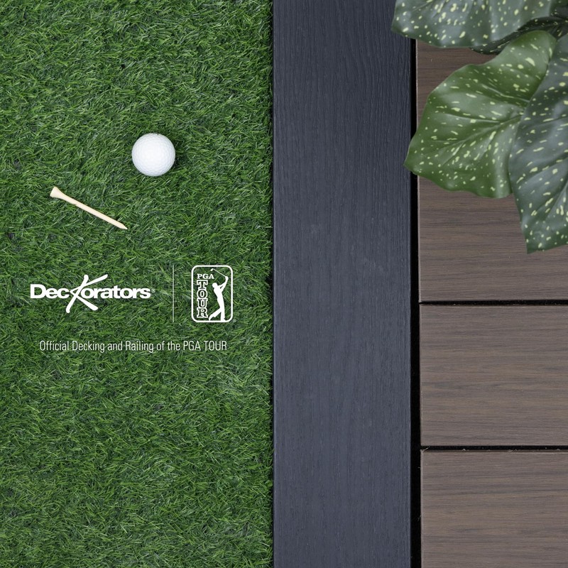 Deckorators 4 in. x 4 in. Victoria Black High Point