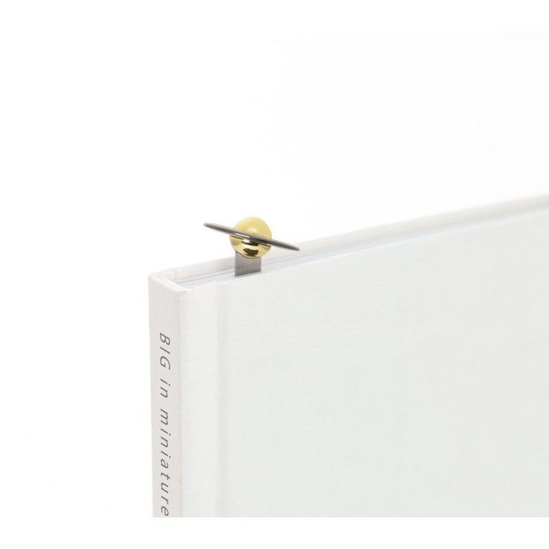 Metalmorphose Zinc Alloy Saturn Design Stationery Bookmark
