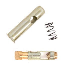 Trash Chute and Linen Chute Door Latch, Round Bolt/Plunger Type for Midland Style Doors