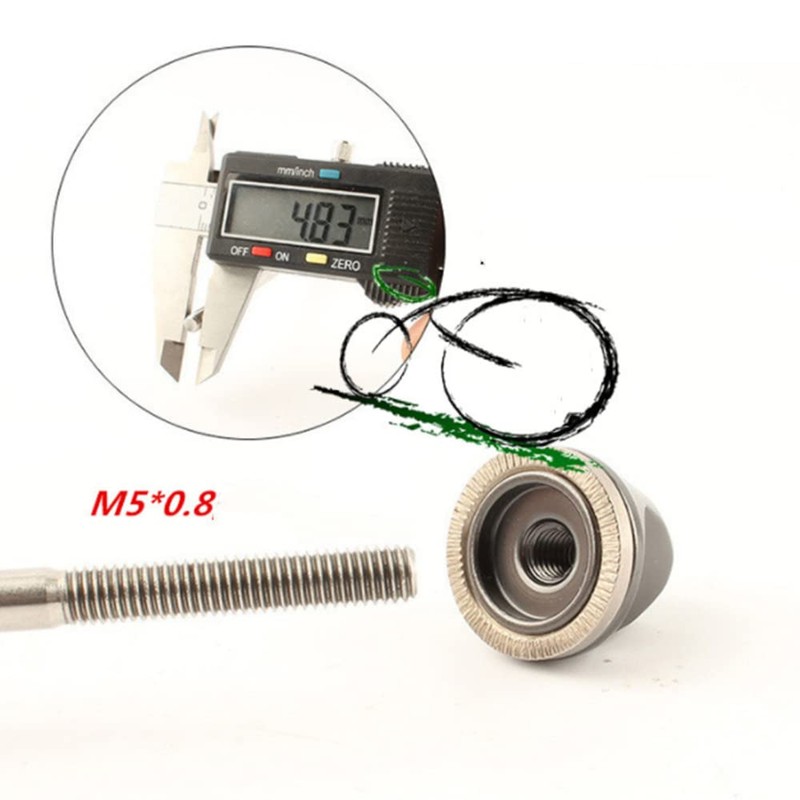 2 Pcs Bicycle Quick Release Lever Nut Bike Wheel Hub