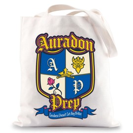 JNIAP Auradon Prep Tote Bag Auradon Prep Gifts Princess Red Gifts Auradon Prep Shoulder Bag, Auradon Tb, Large