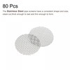 sourcing map Pipe Screen Stainless Steel Screens, 3/8 Inch (9.5mm)