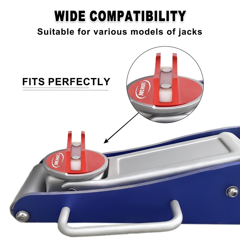Universal Aluminum Grooved Magnetic Jack Pad