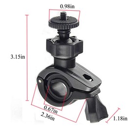 Bike Bracket Bicycle Mount Holder for GoPro 11/10/9/8/7/6/5 Black,Session 5/4 Action Cameras