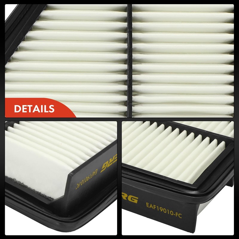 Frankberg 1 x Air Filter Insert Petrol Compatible with Civic