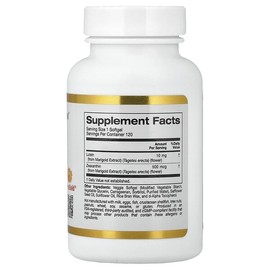 California Gold Nutrition, 120 Veggie Softgels containing Lutein and Zeaxanthin derived from Calendula Extract / California Gold Nutrition (캘리포니아골드뉴트리션), 루테인, 금잔화 추출물에서 유래한 제아잔틴 함유, 베지 소프트젤 120정