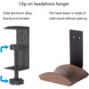 Headset Holder, Headphone Stand, Headphone Holder, Headphone Wall Mount for