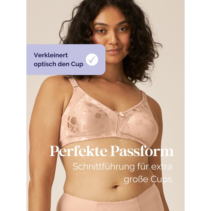 Naturana Women's Minimiser Bra 5363 Light Beige B 38
