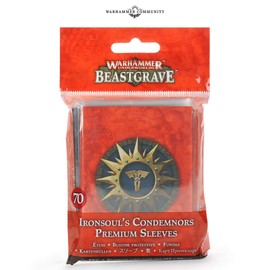 Games Workshop: Warhammer Underworlds: Beastgrave: Ironsoul's Condemnors Premium Sleeves (70)