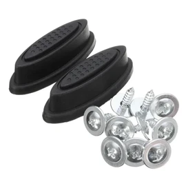 MagiDeal Luggage Bottom Side Stand Feet Suitcase Feet Pad Premium Replacement Stud Foot Pad Luggage Bottom Stud Stand for All Suitcase