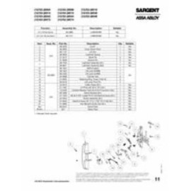 Sargent Lock 94-0088 Cylinder Hub For 8500 series exit panic device