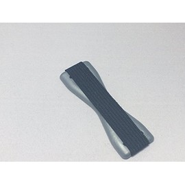 Elastic Cell Phone Grip with Strong Adhesive Back - 2 Per Order - 7 Choices! (Grey)