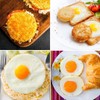 2PCS Egg Rings & Egg Mold - Non-Stick Round Egg