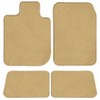 GGBAILEY Beige Driver, Passenger & Rear Floor Mats Custom-Fit for