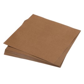 MECCANIXITY 50 Sheets Origami Paper Double Sided Light Brown 6x6 Inch Square Sheet for Art Craft Project, Beginners, Gifts Decor