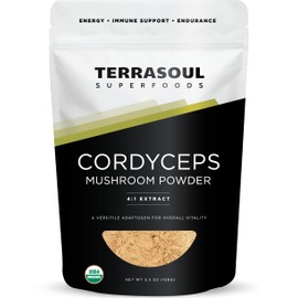 Terrasoul Superfoods Organic Cordyceps, 5.5oz