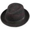 Stetson Pearsall Player Wool Hat Men Grey 7 7/8