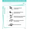 YHIXYUNAZ Natural Lash Clusters Kit Reusable DIY Eyelash Extensions, 30D/40D/60D/80D