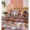 furn. Kaihalu Duvet Cover Set - Single - Cocoaberry