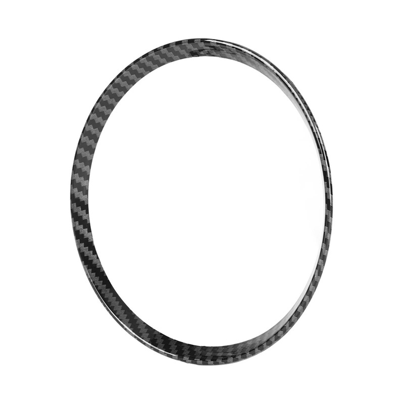 Interior Gear Shift Trim Cover Ring Carbon Fiber Style Console
